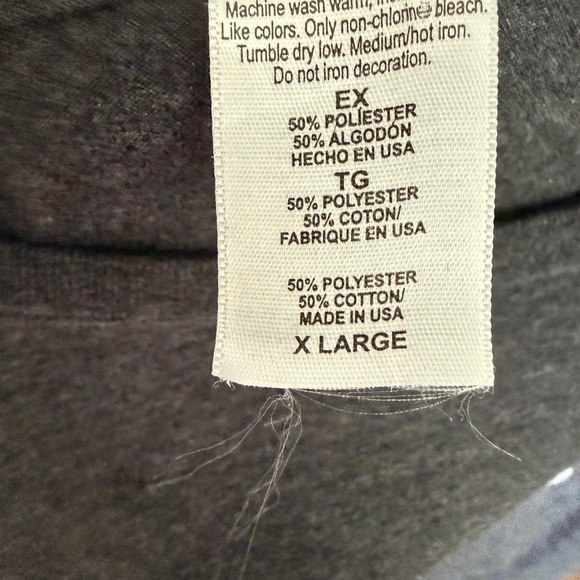 Men's U.S. Army Gray XL T-Shirt - Picture 3 of 4